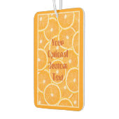 Orange Custom Air Fresh Autolufterfrischer (Links)