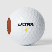 Orange Custom Monogram Burnt Golfball (Logo)