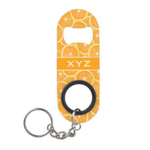 Orange Custom Monogram Flaschenöffner