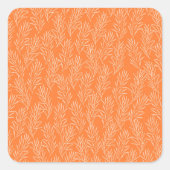 Orange Cuttings Natureplatz Aufkleber (Vorderseite)