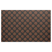 Orange D20 Muster | RPG-Würfel für Rollenspieler Stoff (Fat Quarter (45,7 x 55,9 cm))