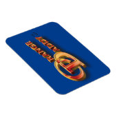 Orange Daddy 3D Magnet (Rechte Seite)
