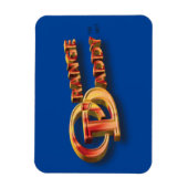 Orange Daddy 3D Magnet (Vertikal)