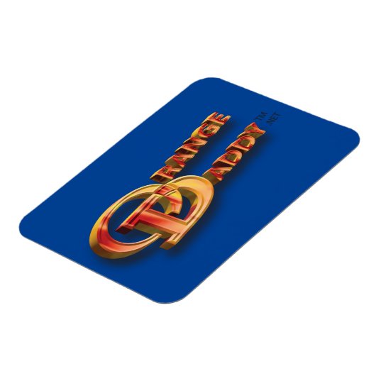 Orange Daddy 3D Magnet (Linke Seite)