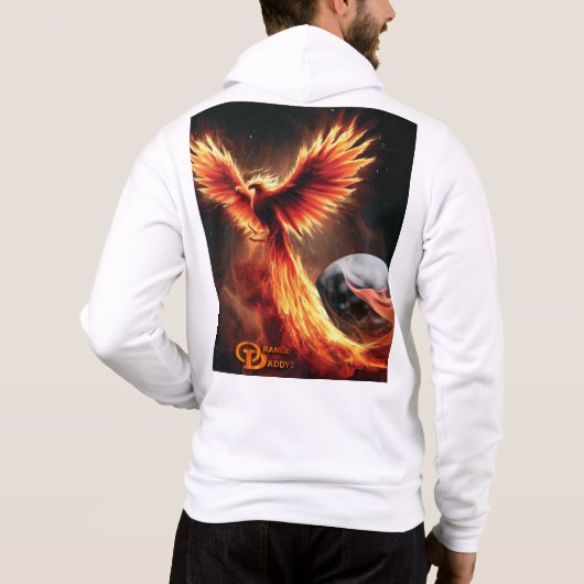 Orange Daddy + Phoenix Rising Hoodie (Rückseite)