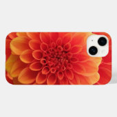 Orange Dahlia Case-Mate iPhone Hülle (Rückseite (Horizontal))