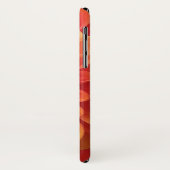 Orange Dahlia Case-Mate iPhone Hülle (Hinten/Links)