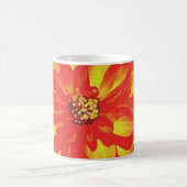 Orange Dahlia Kaffeetasse (Mittel)