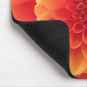 Orange Dahlia Mousepad (Ecke)