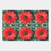 Orange Daisies Design Geschenkpapier Set (Vorderseite 3)