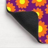 Orange Daisies Mousepad (Ecke)