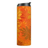 Orange Daisies Thermosbecher (Nach links gedreht)