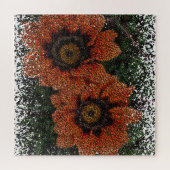 Orange Daisy Balls Jigsaw Puzzle (Horizontal)