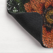 Orange Daisy Balls Mouse Pad Mousepad (Ecke)