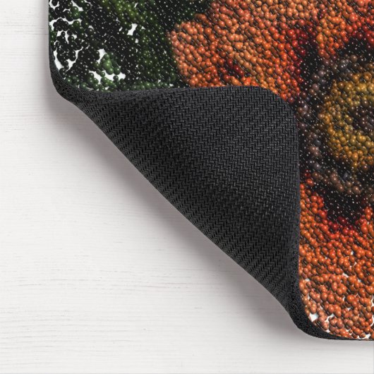 Orange Daisy Balls Mouse Pad Mousepad (Ecke)