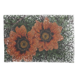 Orange Daisy Balls Pillowcase Kissenbezug