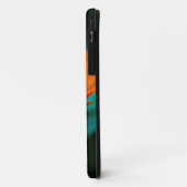 Orange daisy Blume Case-Mate iPhone Hülle (Hinten/Links)
