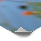 Orange Daisy Blume Floral Art Prints Daisies Poster (Ecke)