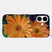 Orange Daisy Case-Mate iPhone Hülle (Rückseite (Horizontal))