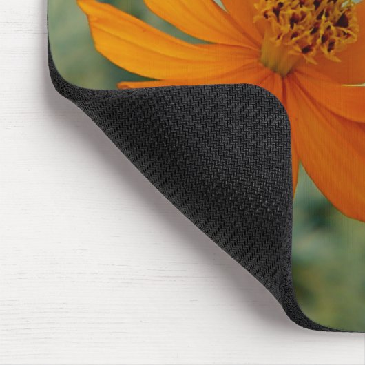 Orange Daisy Mousepad (Ecke)
