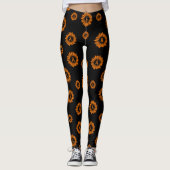 Orange Daisy...RSD/CRPS Leggings (Vorderseite)