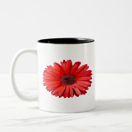 Orange Daisy Tasse (Links)