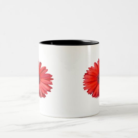 Orange Daisy Tasse (Mittel)