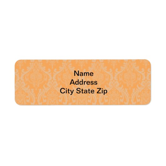 Orange Damask (Vorne)