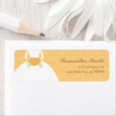 Orange Damask Brautparty (Insitu)