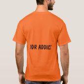 Orange DDR T-Shirt (Rückseite)