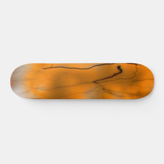 Orange Deck Skateboard (Horizontal)