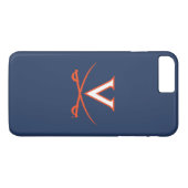 Orange der Virginia-Kavalier-V Schwerter-| Case-Mate iPhone Hülle (Rückseite (Horizontal))