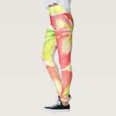 Orange Desert Rose Leggings (Links)