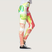 Orange Desert Rose Leggings (Rechts)