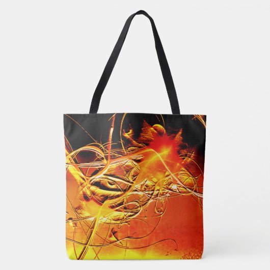 Orange Design Tasche (Vorderseite)