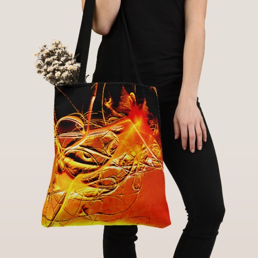 Orange Design Tasche (Von Nahem)