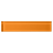 Orange Desk Namensplakette (Vorderseite)