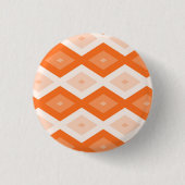 Orange Diamant Muster Button (Vorderseite)