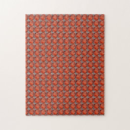 Orange Diamond Gemstone Art, Orange Puzzle