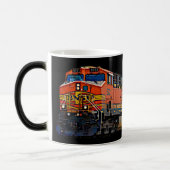 Orange Diesel Magic Morphing Tasse (Links)