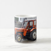 Orange Diesel Tractor Steyr KL II Kaffeetasse (Mittel)