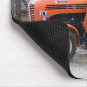 Orange Diesel Tractor Steyr KL II Mousepad (Ecke)