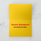 Orange Digger Karte (Innenseite)