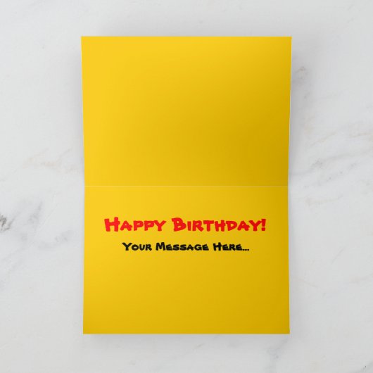 Orange Digger Karte (Innenseite)