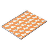 Orange Dog Notebook Notizblock (Linke Seite)