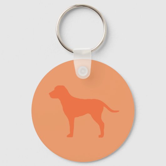 Orange Dog Schlüsselanhänger (Vorderseite)