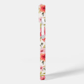 Orange Doodle Garden Blume Pattern Case-Mate iPhone Hülle (Rückseite / Links)