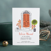 Orange Door Hund, den wir bewegt haben | Ankündigu Ankündigung