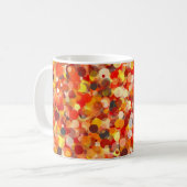 Orange Dot 11oz Tasse (Vorderseite Links)