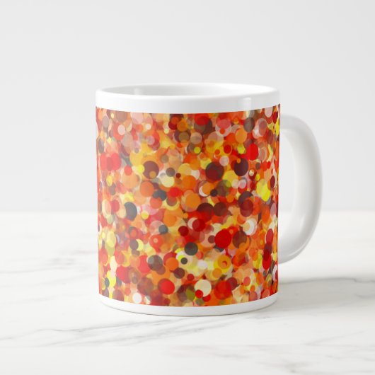 Orange Dot 20oz Tasse (Vorderseite Rechts)